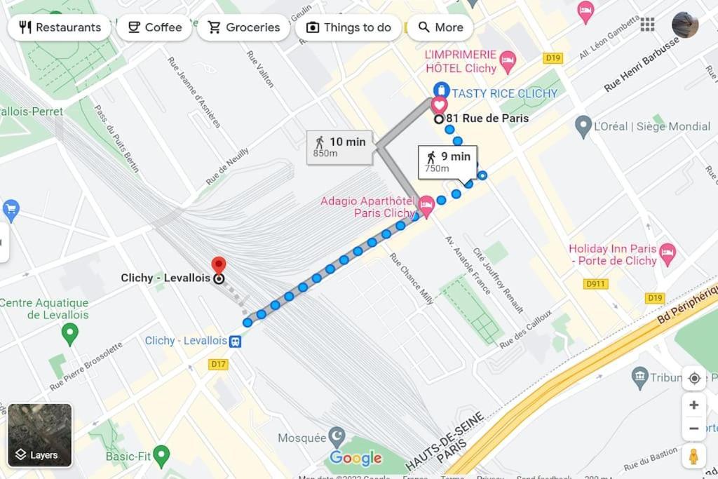 Tiny81 Cozy City Break Appartment Clichy Ngoại thất bức ảnh